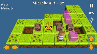 Push Box Microban - 3D Puzzle Game