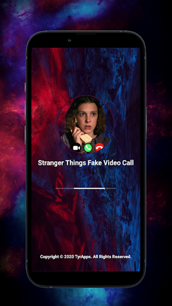 StrangerThings Fake Video Call