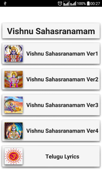 Vishnu Sahasranama Stothram