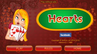 Hearts Deluxe - Free Card Game