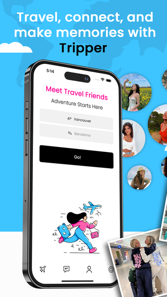 Tripper - Travel mate finder