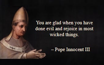 Pope Innocent III's Daily Affirmations