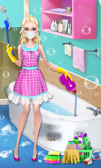 Fashion Doll - House Cleaning