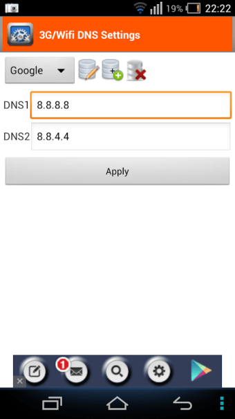 3G4GWifi DNS Settings