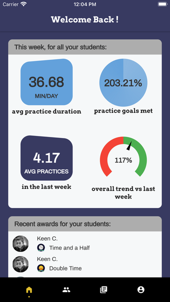 Practice Space Teacher App