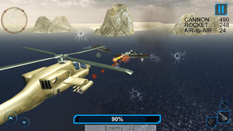 Gunship helicopter: Air Strike