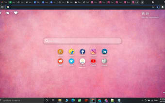 Pink Aesthetic Wallpaper New Tab Theme