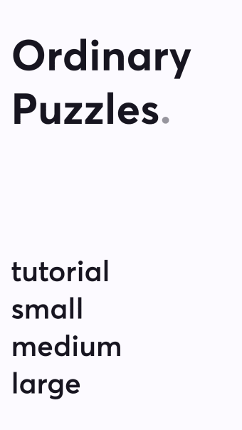 Ordinary Puzzles