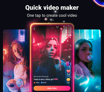 Blaze - Quick Music Video Maker Beauty Effects