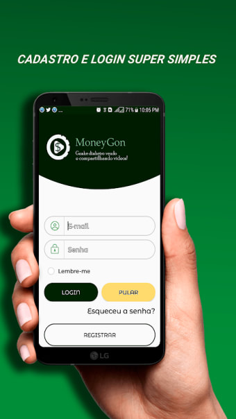 MoneyGon - Assista a vídeos e ganhe