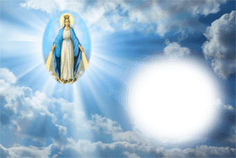 Virgin Mary Photo frame