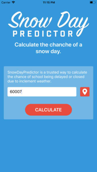 Snow Day Predictor - School