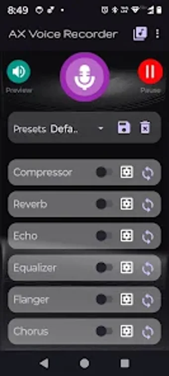 AX Voice Recorder with Effects