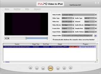 Plato Video to iPod Converter