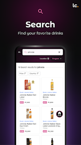 Livcheers - Alcohol Discovery