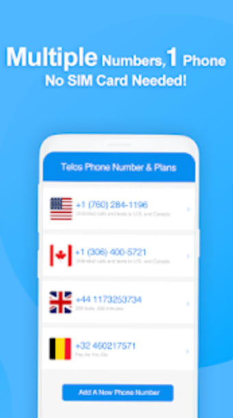 Telos Free Phone Number  Unlimited Calls and Text