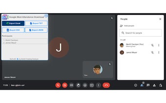 Google Meet Attendance Download