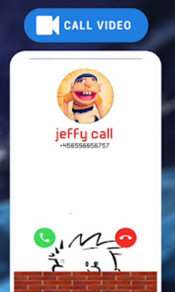 Funny Jeffy video and Call Vid