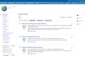 EBSCOhost Research Interface