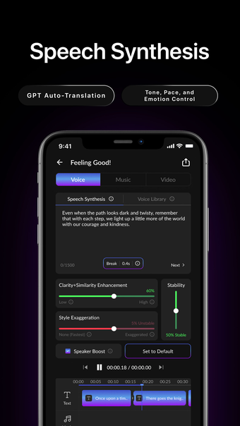 Voice Air Multimedia App