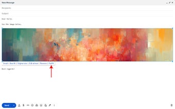 Full Width Image for Gmail