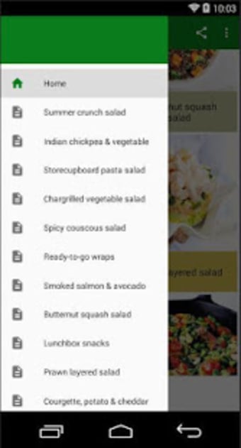 Healthy lunch recipes