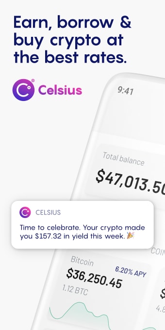 Celsius: Earn  Borrow Crypto