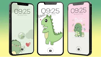 Cute Dino Wallpaper