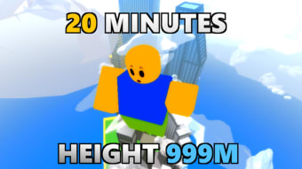 Roblox but every second you float higher