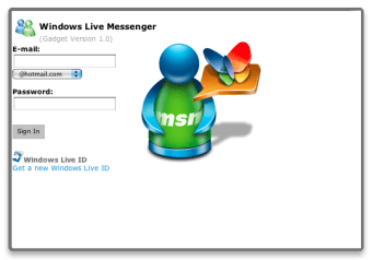 Windows Live Messenger Widget