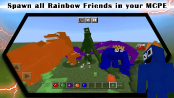 Rainbow Friends Addon for MCPE