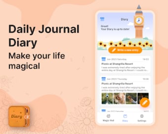 Journal Diary: Diary with Lock