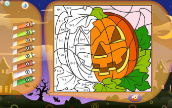Color by Numbers - Halloween - Free