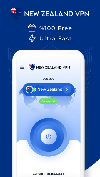 VPN New Zealand - Get NZL IP