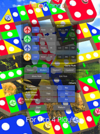 Aeroplane Chess 3D - Network 3D Ludo Game