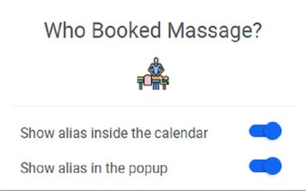 Who Booked Massage