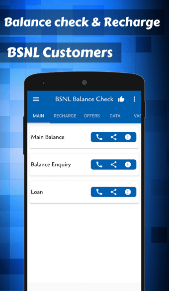 App for BSNL Recharge  BSNL balance check