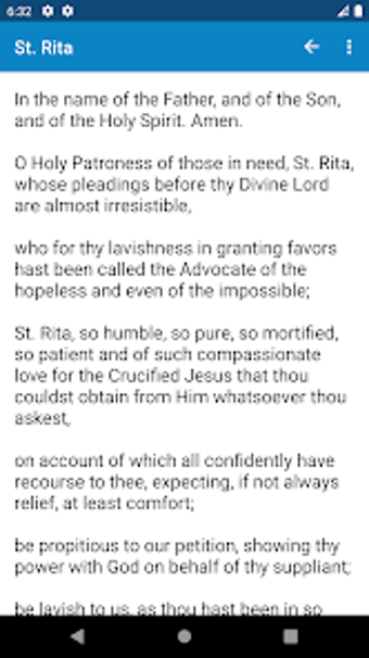 St. Rita for impossible cases