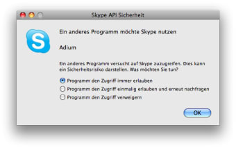 Skype API Plugin for Adium