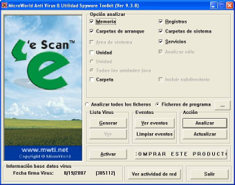 Free eScan AntiVirus Toolkit Utility