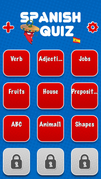 Game to learn Spanish