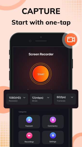 Screen Recorder - FaceCam Rec.