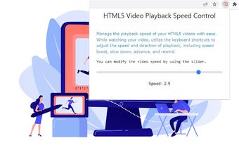 HTML5 Video Playback Speed Control