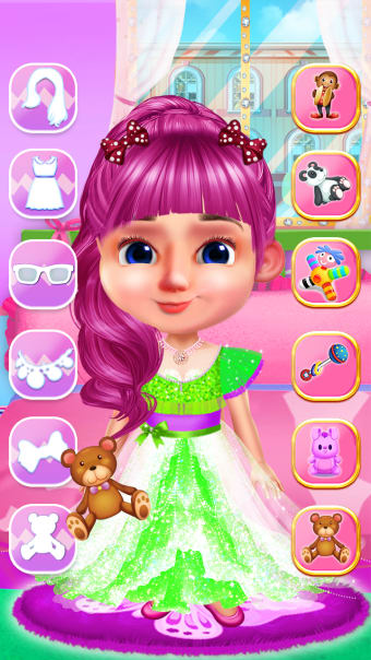 Baby dress up games for girls