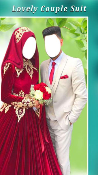 Muslim Couple Photo Suit Maker