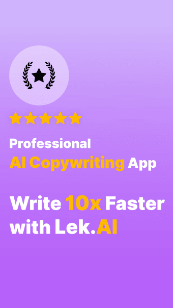 Lek - AI Writer Assistant