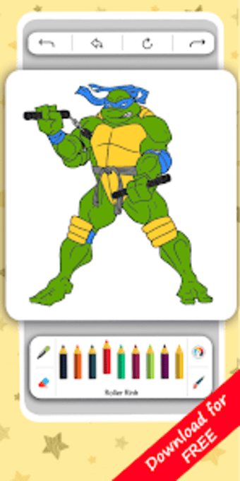 Super Turtles Coloring Book