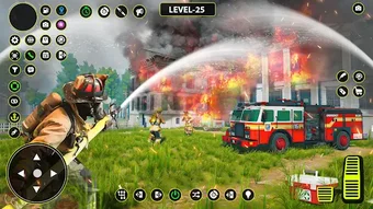 US Firefighter Truck Rescue 3D