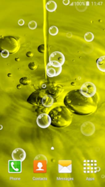Oil Bubbles Live Wallpapers
