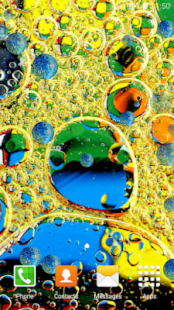 Oil Bubbles Live Wallpapers